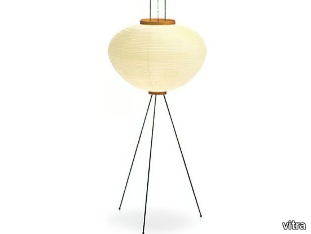 AKARI 10A - Japanese paper floor lamp _ Vitra