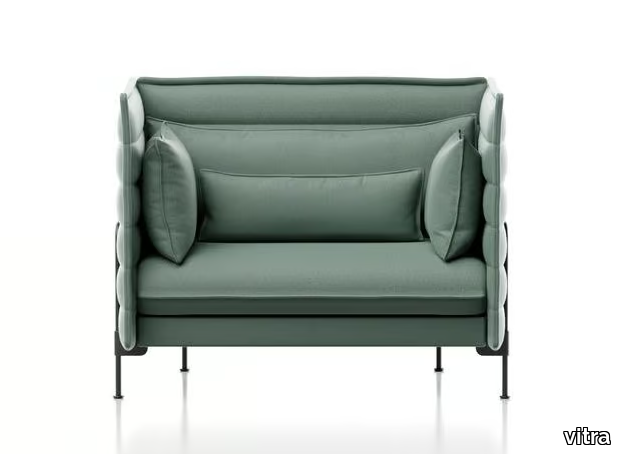 ALCOVE LOVE SEAT LOWBACK LOUNGE - Fabric small sofa _ Vitra