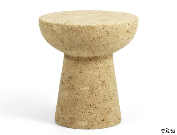 CORK D - Cork stool / coffee table _ Vitra