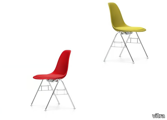 DSS - Stackable polypropylene training chair _ Vitra