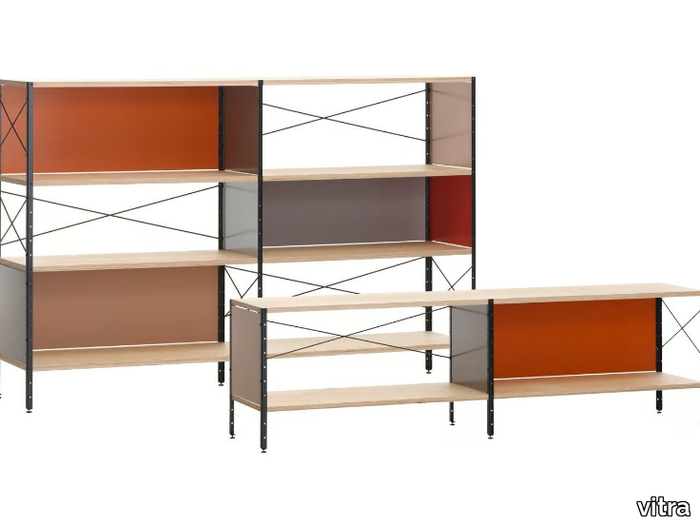 EAMES STORAGE UNIT SHELF - Laminate shelving unit _ Vitra