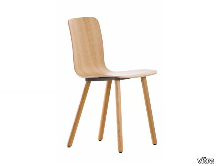 HAL PLY WOOD - Contemporary style wooden chair _ Vitra