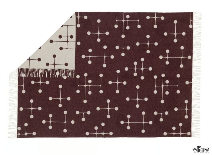 EAMES WOOL BLANKET LIMITED EDITION - Jacquard reversible merino wool blanket _ Vitra