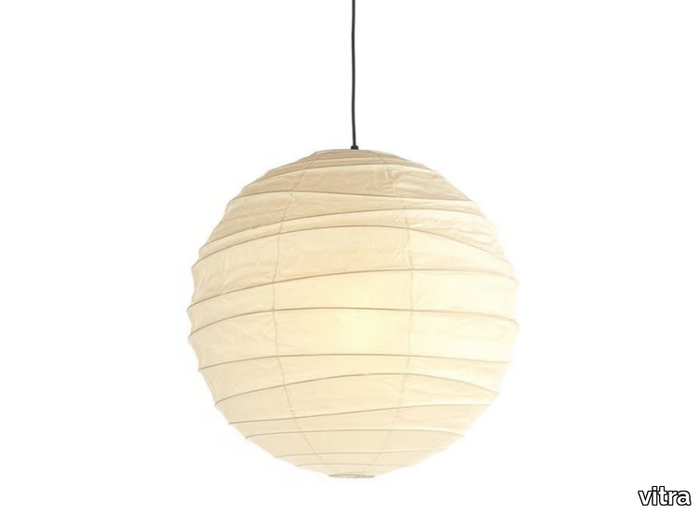 AKARI 75D - Japanese paper pendant lamp _ Vitra