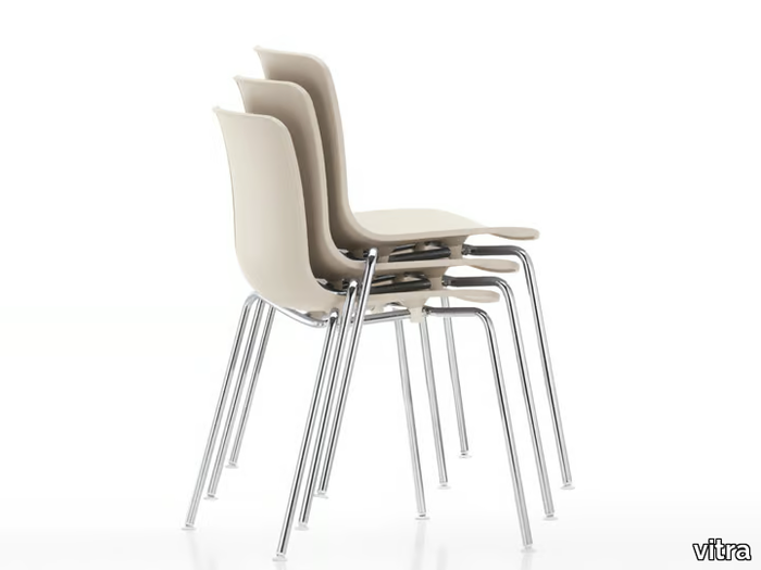 HAL RE TUBE STACKABLE - Stackable polypropylene chair _ Vitra