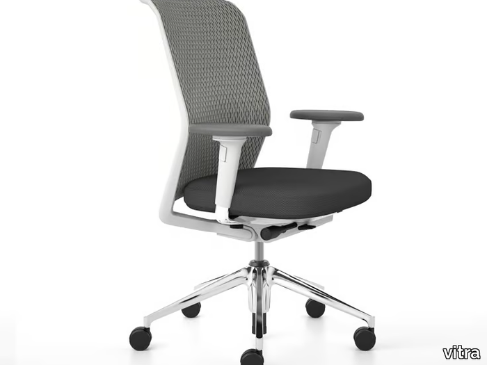 ID MESH - Swivel office chair with armrests _ Vitra