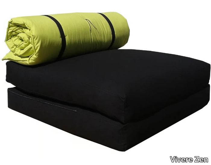 CHIOCCIOLA - Japanese style fabric armchair bed _ Vivere Zen