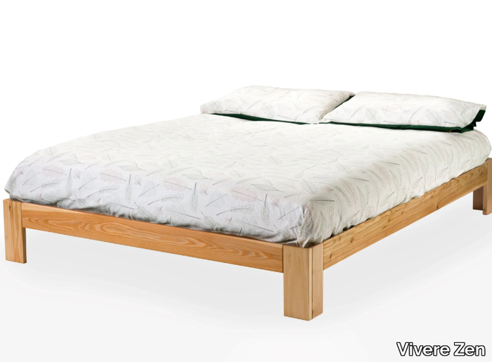 SAMBUCO - Solid wood double bed _ Vivere Zen