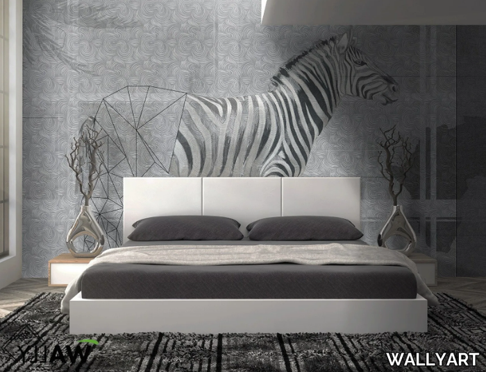 AFRICA - Motif fire retardant washable nonwoven wallpaper _ WALLYART