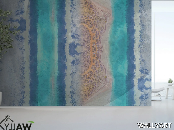 AUSTRALIA - Fire retardant washable landscape nonwoven wallpaper _ WALLYART