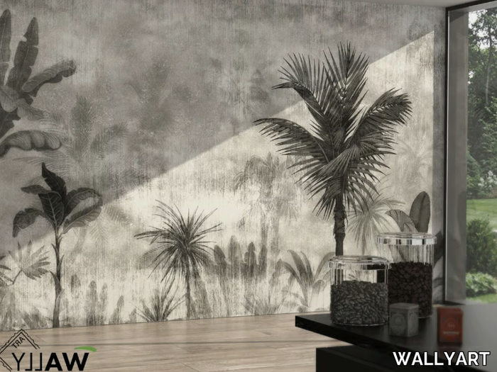 BAHAMAS - Washable Tropical wallpaper _ WALLYART