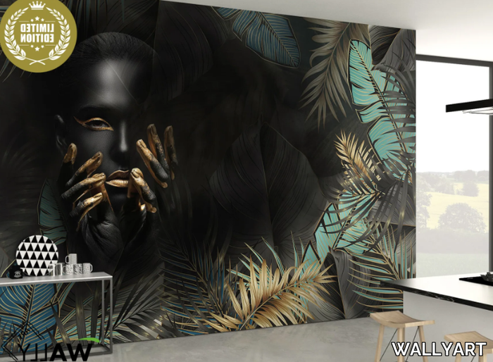 LADY MAUI - Nonwoven wallpaper _ WALLYART
