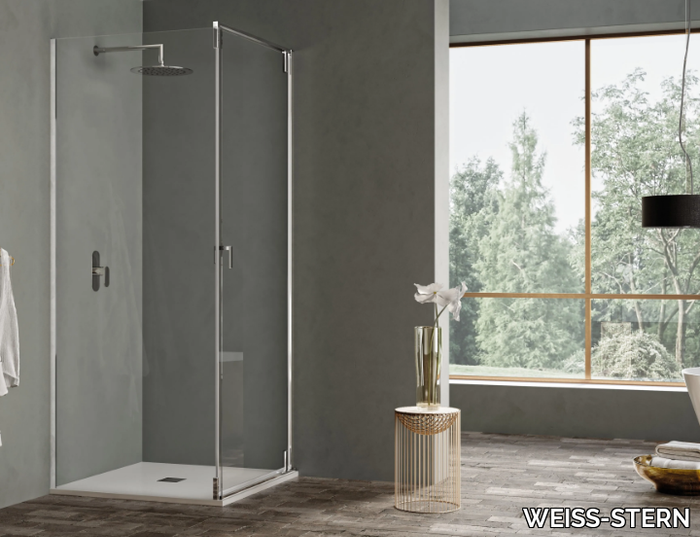 OPERA - Glass and aluminium shower cabin _ WEISS-STERN