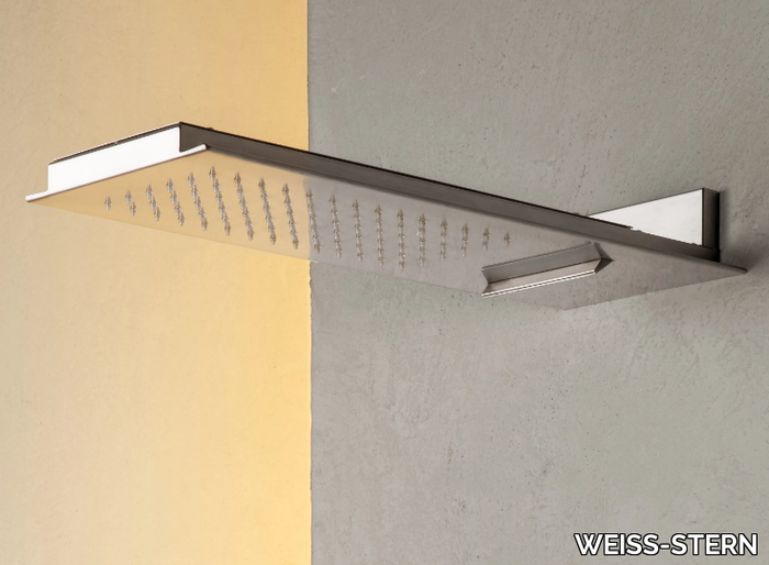 FLOW.ERS 410.26.100 - Wall-mounted rectangular rain shower _ WEISS-STERN