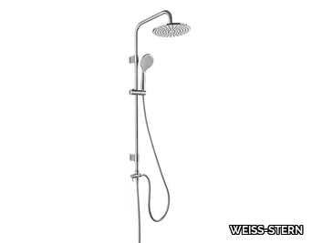 MILOS 2 - Wall-mounted shower panel with hand shower _ WEISS-STERN