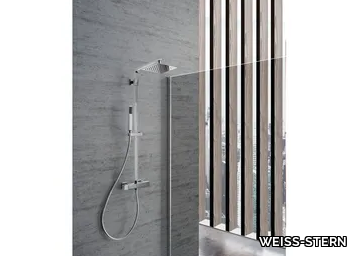 PARIGI - Wall-mounted shower panel with hand shower _ WEISS-STERN