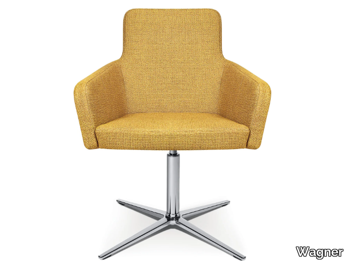 W-CUBE 1 - With 4-spoke base easy chair _ Wagner