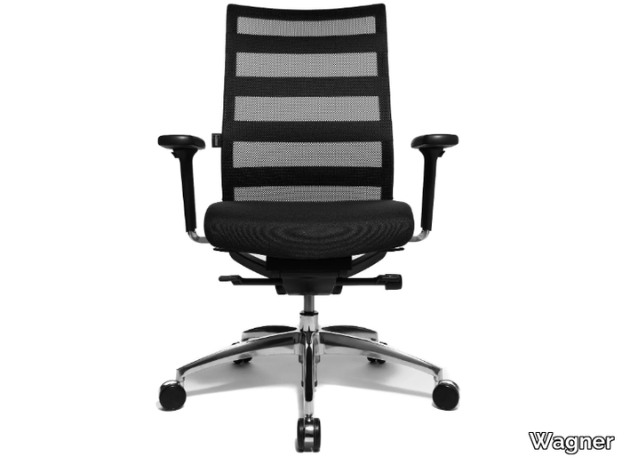 ERGOMEDIC 100-1 - Swivel office chair with 5-Spoke base _ Wagner