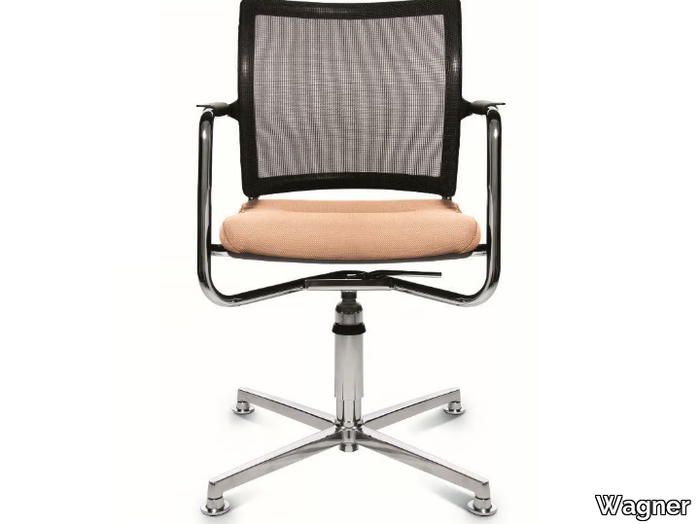 ERGOMEDIC 110-2 3D - Swivel with 4-spoke base chair _ Wagner