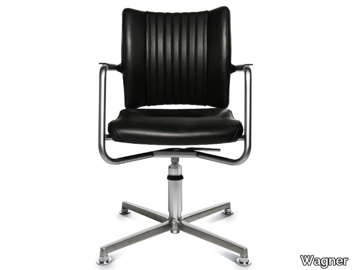 TITAN LIMITED S 3D VISIT - Swivel with 4-spoke base chair with armrests _ Wagner