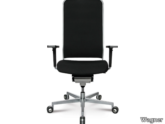 W-1 HIGH - Swivel office chair with 5-Spoke base _ Wagner