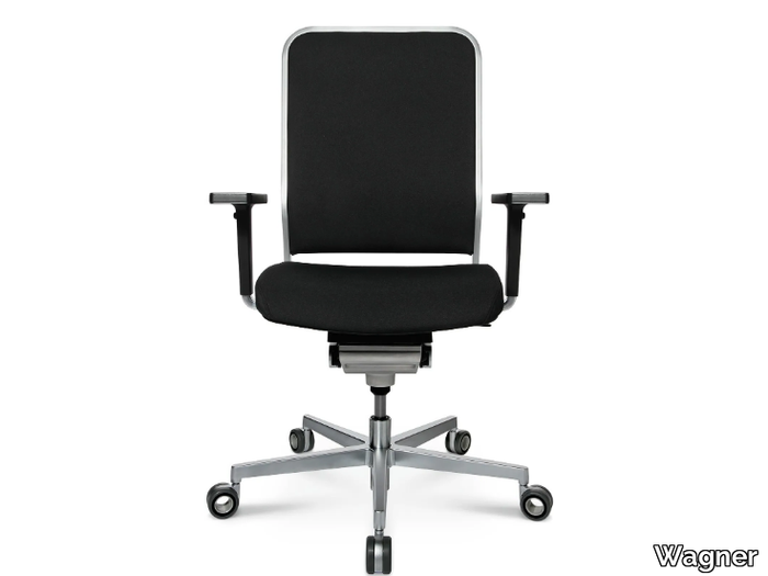 W-1 LOW - Swivel office chair with 5-Spoke base _ Wagner