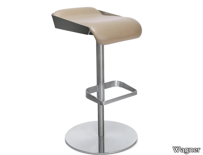 W-BARSTOOL - Barstool with footrest _ Wagner