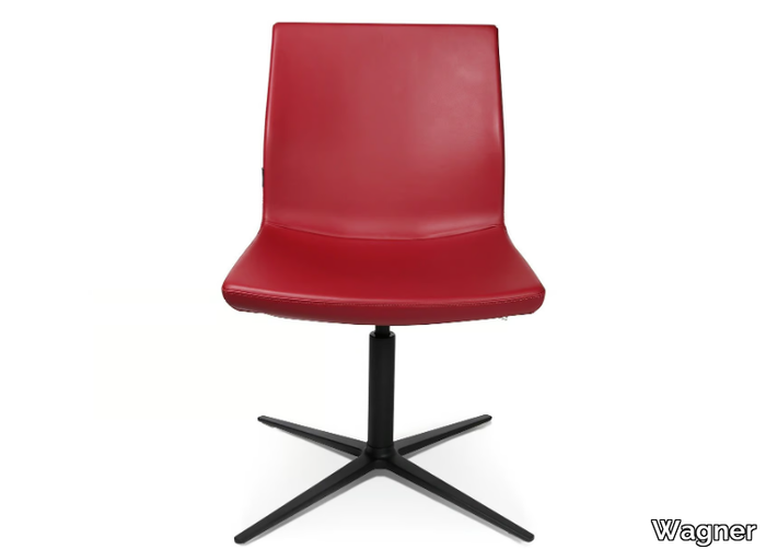 W-CUBE 4 - Swivel with 4-spoke base easy chair _ Wagner