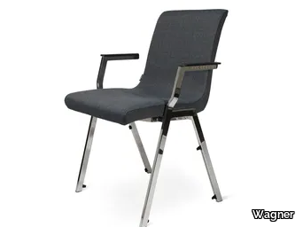 W20 - Fabric training chair with armrests _ Wagner