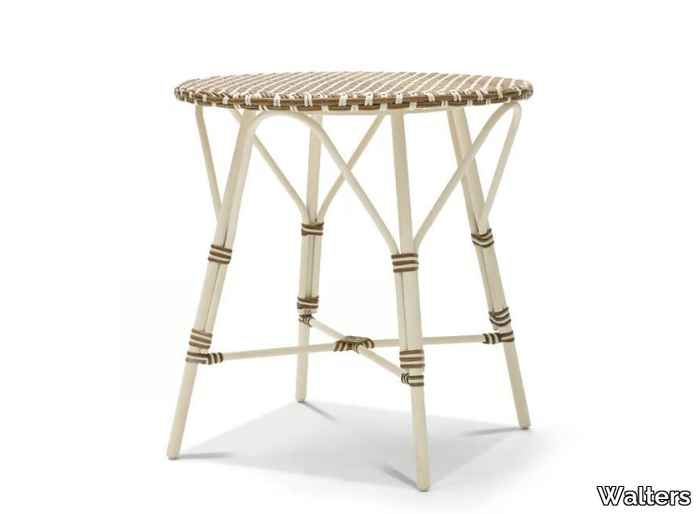 ADELE - Round resin dining table _ Walters