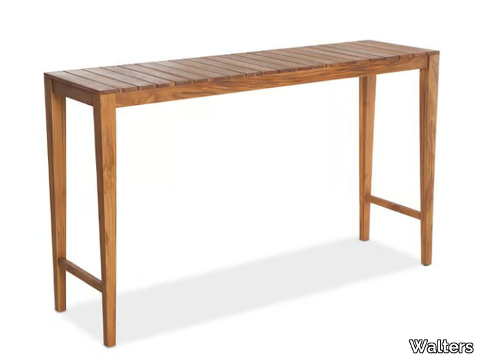 RESORT ANDES - Rectangular teak high table _ Walters