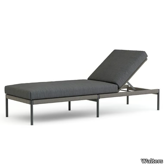 COAST - Recliner aluminium sun lounger _ Walters