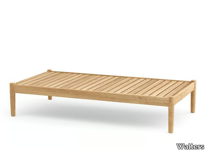 GEORGICA - Rectangular teak coffee table _ Walters