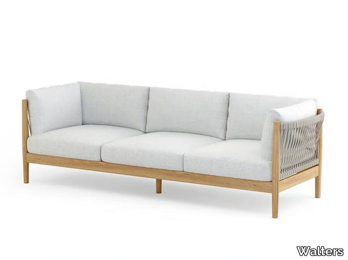 GEORGICA - 3 seater teak garden sofa _ Walters