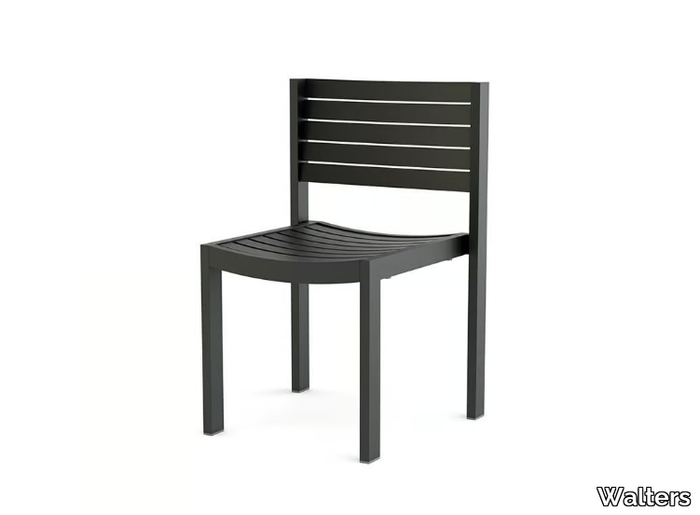 MORE COMFORT - Stackable aluminium garden chair _ Walters