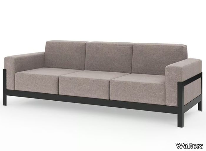 MORE COMFORT - 3 seater fabric garden sofa _ Walters