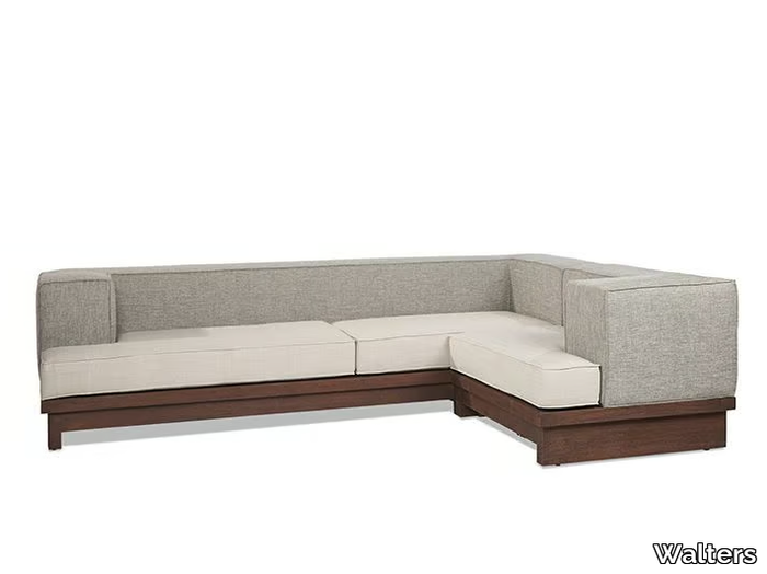 RESORT OHANA - Sectional teak garden sofa _ Walters