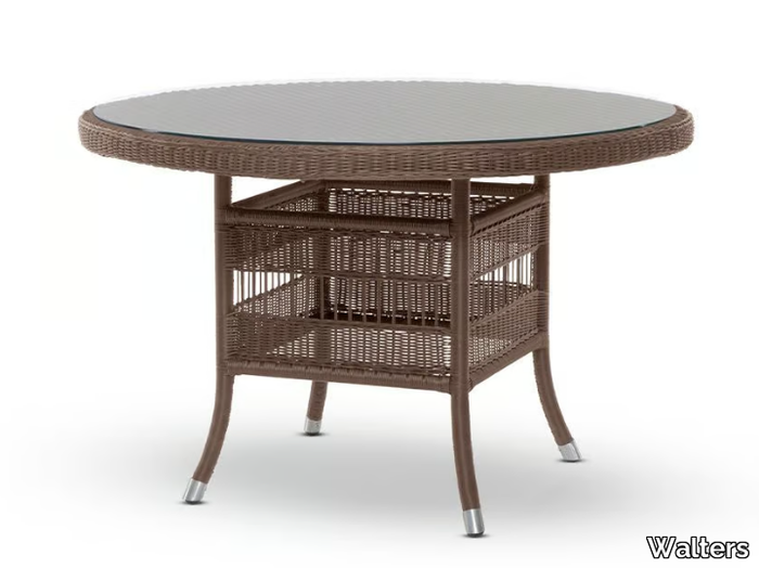 WATER - Round resin dining table _ Walters