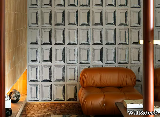 QUADRATURA - Wallpaper with d.ecodura™ backing _ Wall&decò