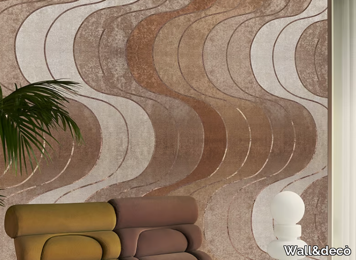 HYPNOTIQUE - Relief nonwoven wallpaper _ Wall&decò