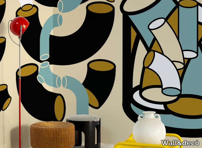 LIQUORICE & TOFFEE - Vinyl wallpaper _ Wall&decò