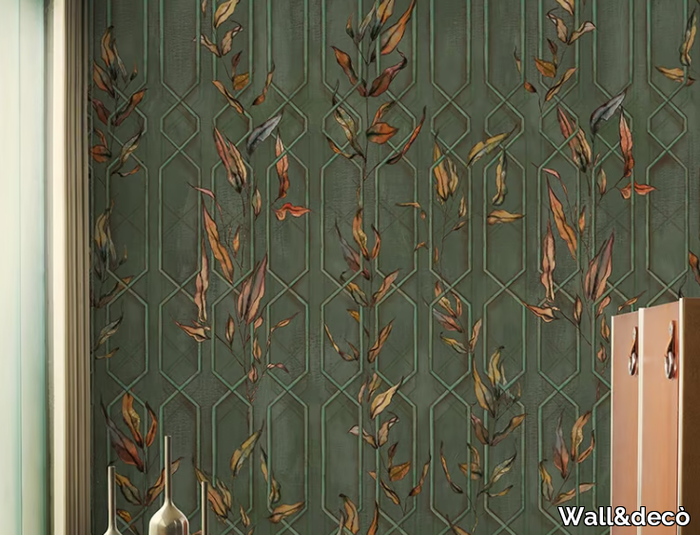 RAME D'ESTATE - Relief nonwoven wallpaper _ Wall&decò