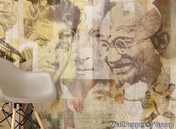 CELEBRITIES TAPE - Modern wallpaper, eco-friendly, PVC free and washable _ WallPepper®/Group