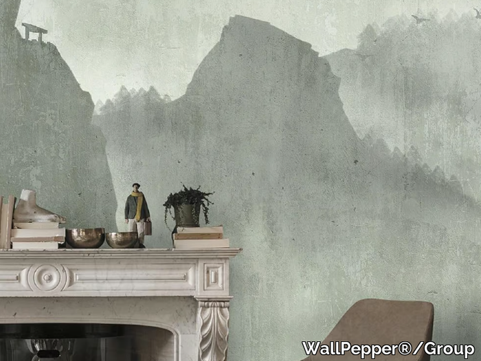 LANDSCAPE - Oriental wallpaper, PVC free, eco, washable _ WallPepper®/Group