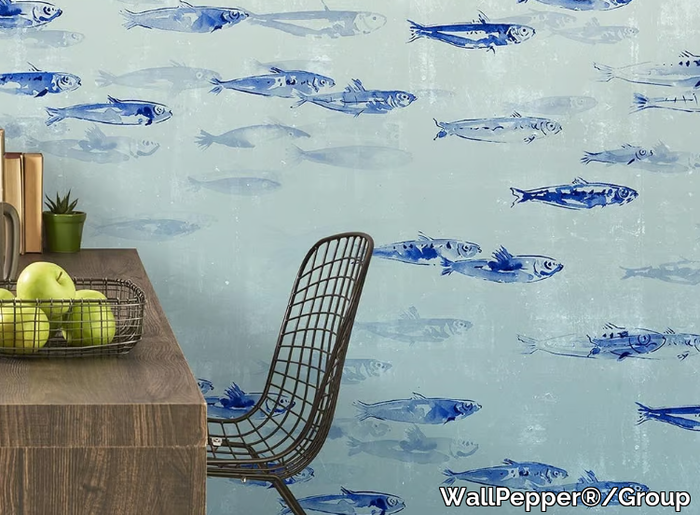 SARDINIA - Tropical wallpaper, PVC free, eco, washable _ WallPepper®/Group