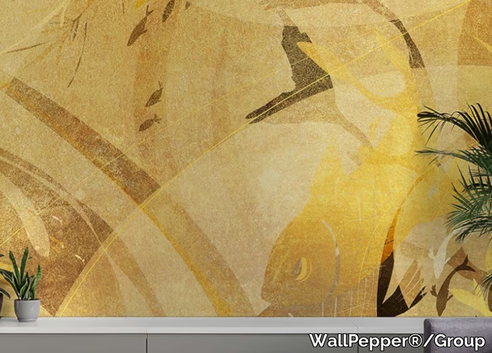 SEA ME - Oriental wallpaper, eco-friendly, PVC free and washable _ WallPepper®/Group