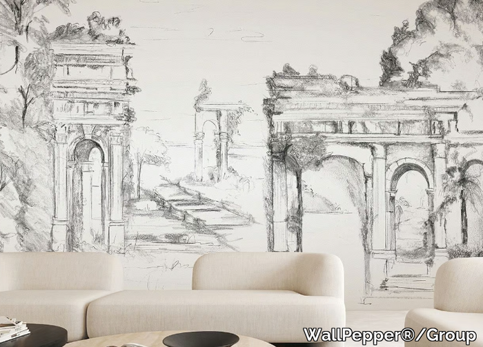 CITTÀ PERDUTA - PVC free, eco-friendly, washable wallpaper _ WallPepper®/Group