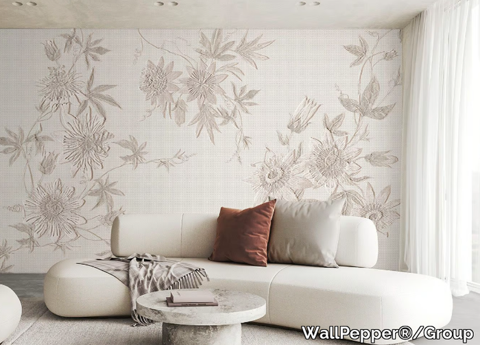 PASSIFLORA - PVC free, eco-friendly, washable wallpaper _ WallPepper®/Group