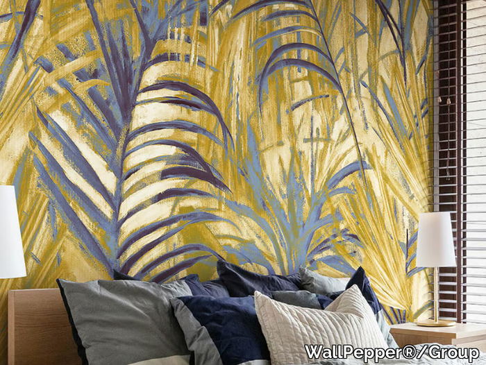 MACAW - Tropical wallpaper, PVC free, eco-friendly, washable _ WallPepper®/Group