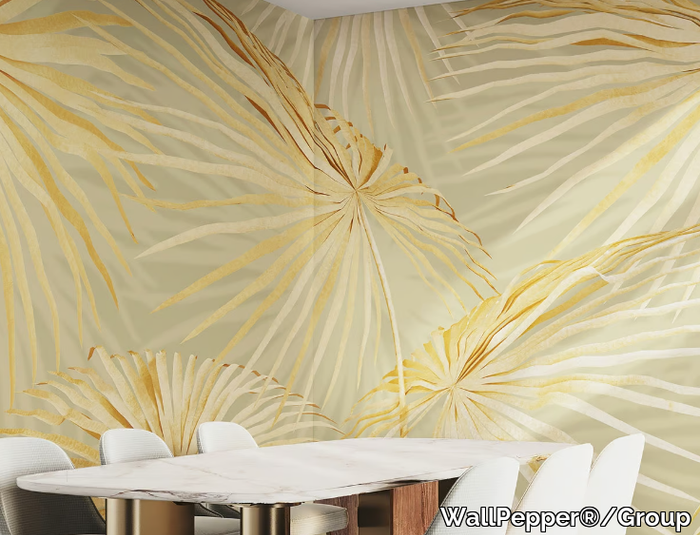 NATURE RAYS - PVC free, eco-friendly, washable tropical wallpaper _ WallPepper®/Group